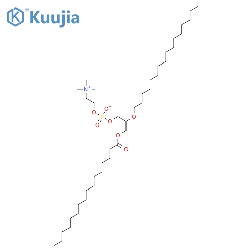 3,5,9-Trioxa-4-phosphapentacosan-1-aminium,7-(hexadecyloxy)-4-hydroxy-N,N,N-trimethyl-10-oxo-, inner salt, 4-oxide, (R)-(9CI) structure