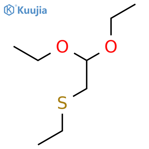 ETHANE, 1,1-DIETHOXY-2-(ETHYLTHIO)- structure