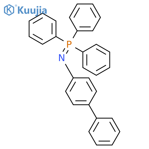 [1,1'-BIPHENYL]-4-AMINE, N-(TRIPHENYLPHOSPHORANYLIDENE)- structure