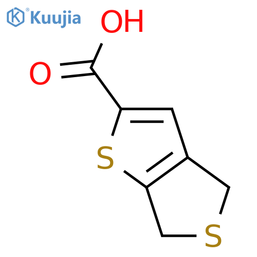 4,6-Dihydro-thieno3,4-bthiophene-2-carboxylic Acid structure