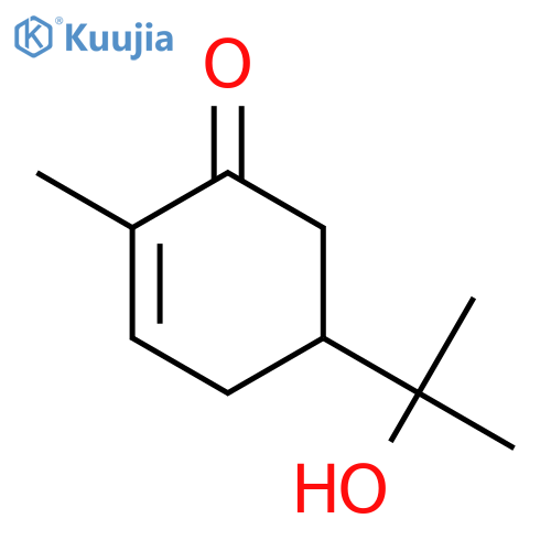 2-Cyclohexen-1-one,5-(1-hydroxy-1-methylethyl)-2-methyl- structure
