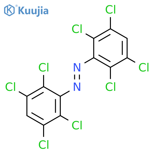 (E)-Bis(2,3,5,6-tetrachlorophenyl)diazene structure