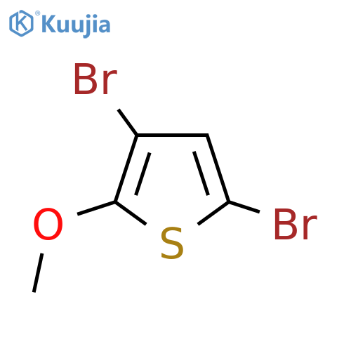 3,5-Dibromo-2-Methoxythiophene structure