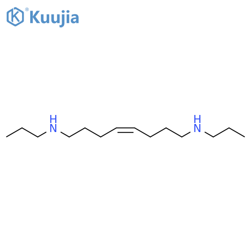 4-Octene-1,8-diamine, N,N'-dipropyl-, (Z)- structure