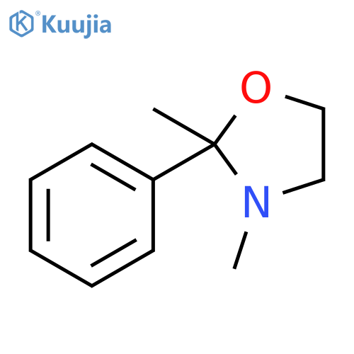 Oxazolidine, 2,3-dimethyl-2-phenyl- structure