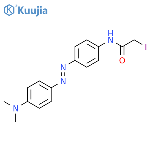 Acetamide,N-[4-[2-[4-(dimethylamino)phenyl]diazenyl]phenyl]-2-iodo- structure