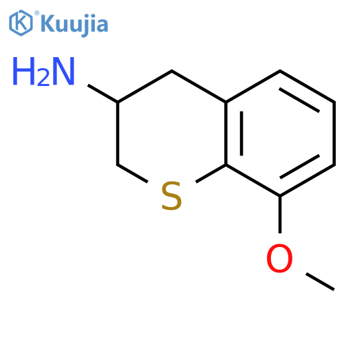 2H-1-Benzothiopyran-3-amine,3,4-dihydro-8-methoxy- structure
