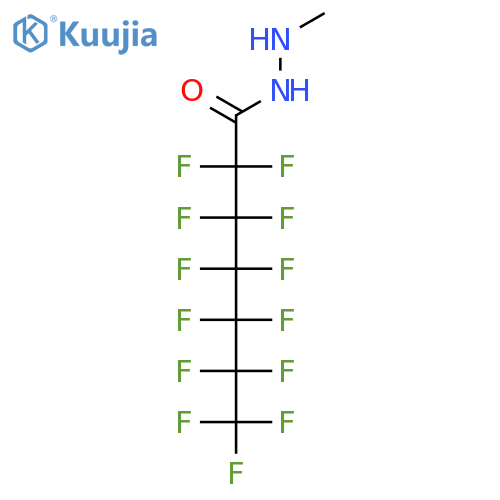 HEPTANOIC ACID, TRIDECAFLUORO-, 2-METHYLHYDRAZIDE structure