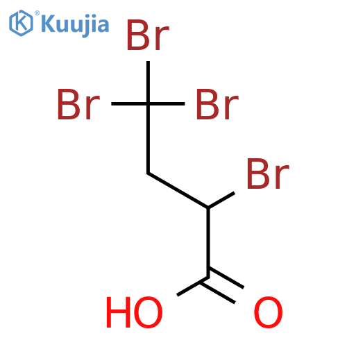 Butanoic acid, 2,4,4,4-tetrabromo- structure