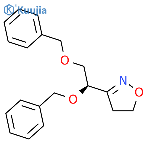 ISOXAZOLE, 3-[(1R)-1,2-BIS(PHENYLMETHOXY)ETHYL]-4,5-DIHYDRO- structure