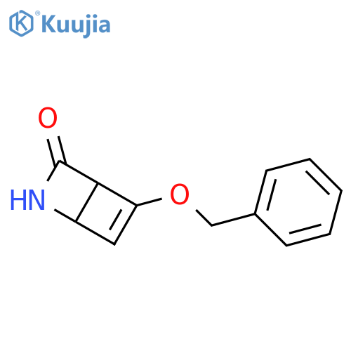 2-Azabicyclo[2.2.0]hex-5-en-3-one, 5-(phenylmethoxy)- structure