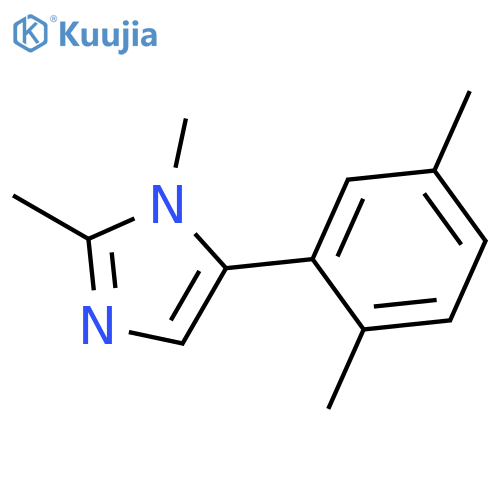 1H-Imidazole,5-(2,5-dimethylphenyl)-1,2-dimethyl- structure