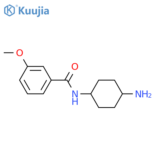 Benzamide,N-(cis-4-aminocyclohexyl)-3-methoxy- structure