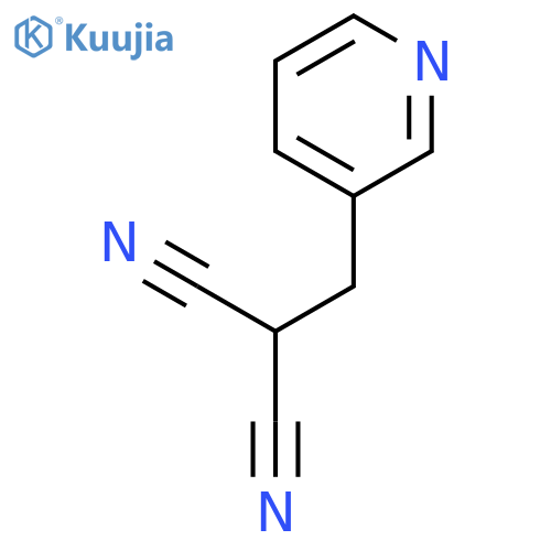 2-(3-pyridinylmethyl)-Propanedinitrile structure