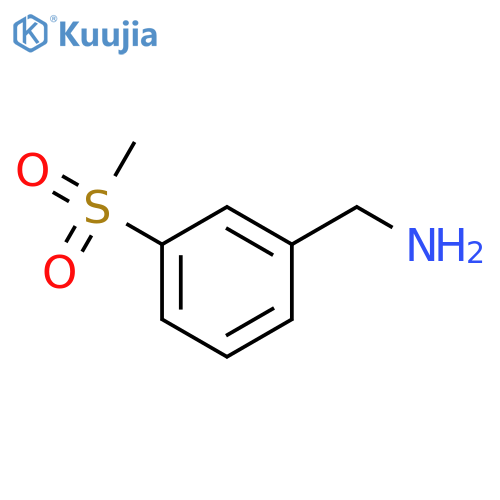3-(Methylsulfonyl)benzylamine structure