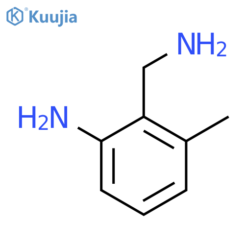 2-(Aminomethyl)-3-methylaniline structure