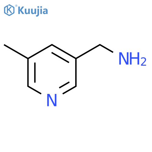 (5-Methylpyridin-3-yl)methanamine structure