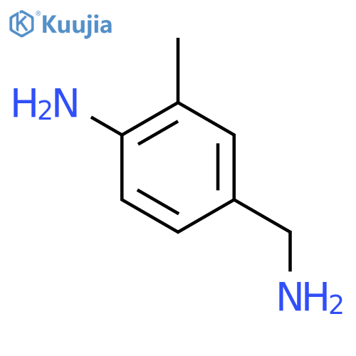 4-AMINO-3-METHYLBENZYLAMINE structure
