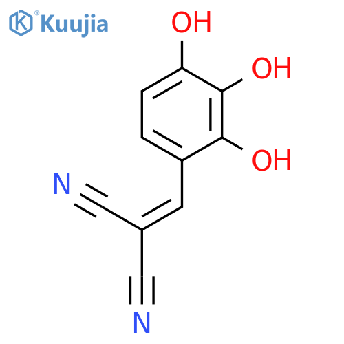 Propanedinitrile,2-[(2,3,4-trihydroxyphenyl)methylene]- structure