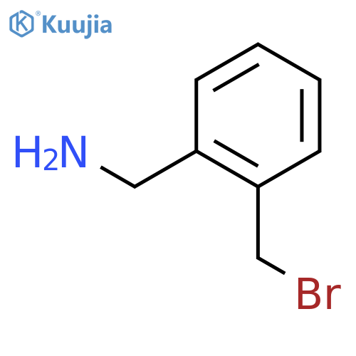 2-(bromomethyl)phenylmethanamine structure