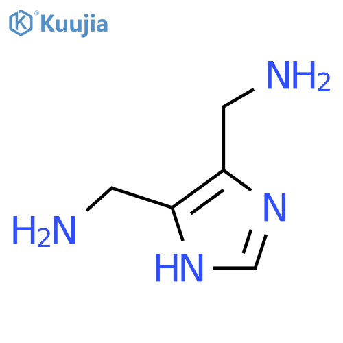 1H-Imidazole-4,5-dimethanamine structure