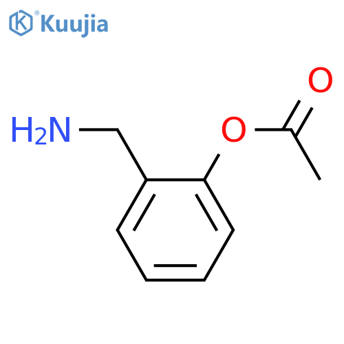 Phenol,2-(aminomethyl)-, 1-acetate structure