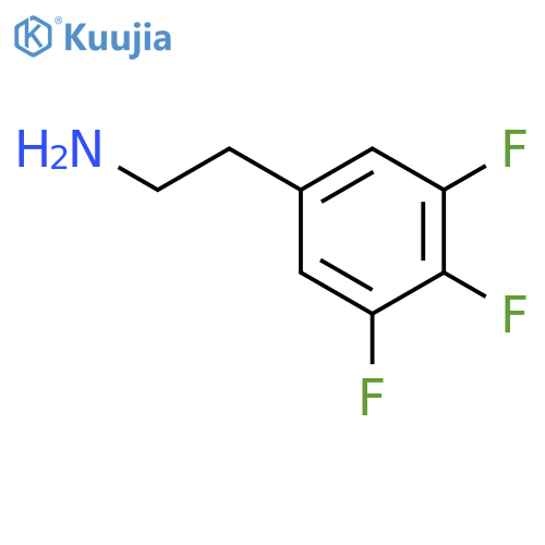 2-(3,4,5-trifluorophenyl)ethan-1-amine structure