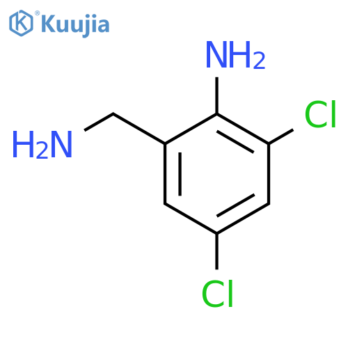 2-Amino-3,5-dichloro-benzylamine structure