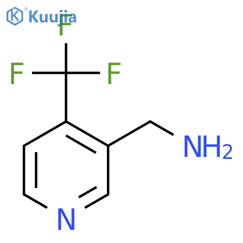 4-(Trifluoromethyl)pyridine-3-ylmethylamine structure