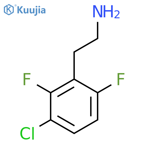 2-(3-chloro-2,6-difluorophenyl)ethan-1-amine structure