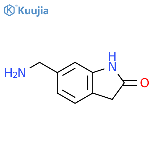 6-(aminomethyl)-2,3-dihydro-1H-indol-2-one structure
