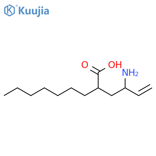 Nonanoic acid, 2-(2-amino-3-buten-1-yl)- structure