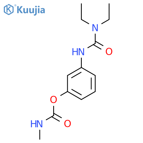 m-(3,3-Diethylureido)phenyl methylcarbamate structure