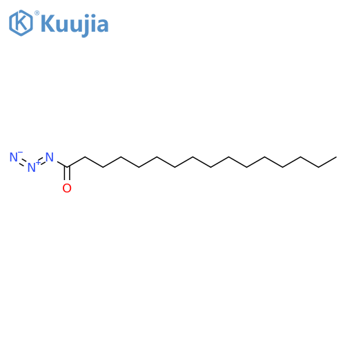 Hexadecanoyl azide structure