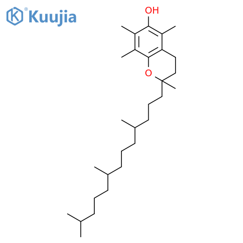 (2S, 4’S, 8’S)-α-Tocopherol structure
