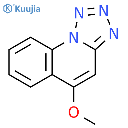 Tetrazolo[1,5-a]quinoline, 5-methoxy- structure