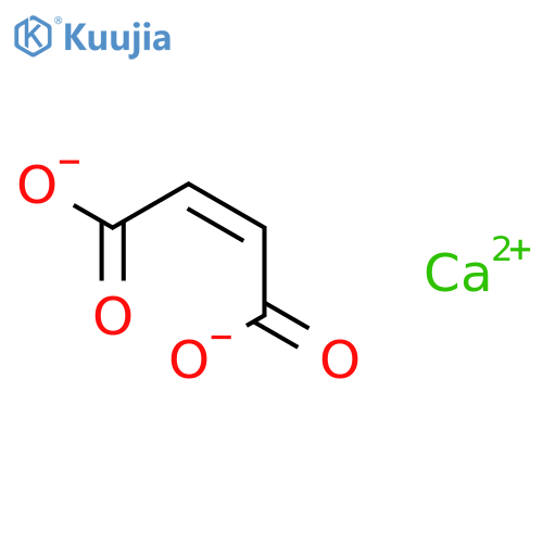 2-Butenedioic acid(2E)-, calcium salt (1:?) structure