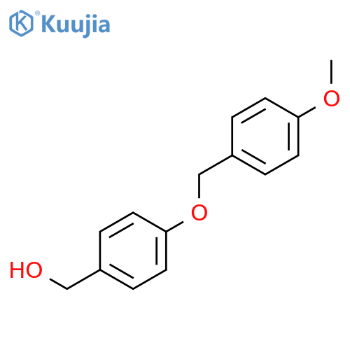 Benzenemethanol, 4-[(4-methoxyphenyl)methoxy]- structure
