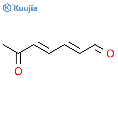 2,4-HEPTADIENAL, 6-OXO- structure