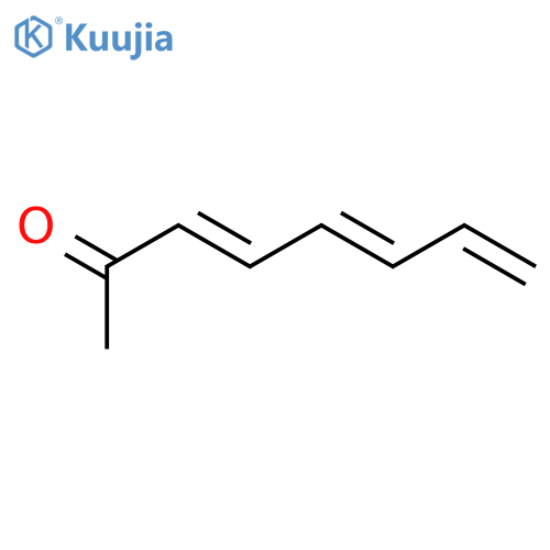 3,5,7-Octatrien-2-one (9CI) structure