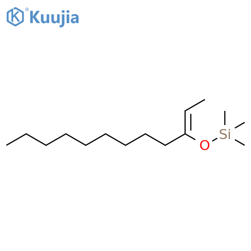Silane, [(1-ethylidenedecyl)oxy]trimethyl-, (Z)- structure