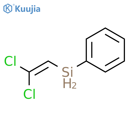 Vinylphenyldichlorosilane structure