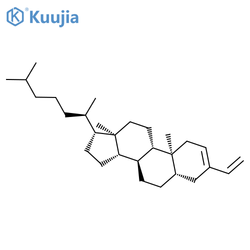 Cholest-2-ene, 3-ethenyl-, (5a)- structure