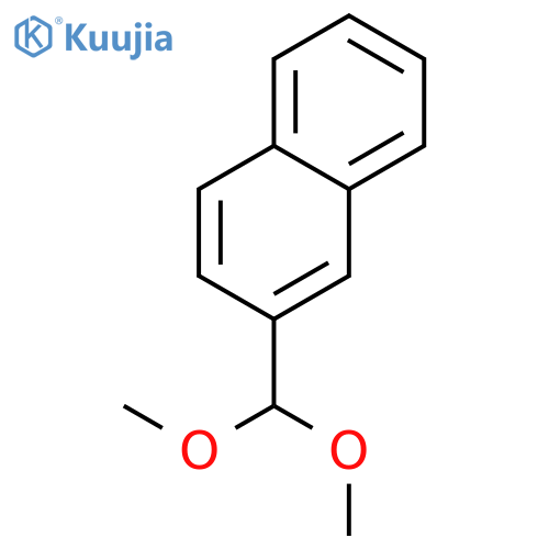 Naphthalene, 2-(dimethoxymethyl)- structure