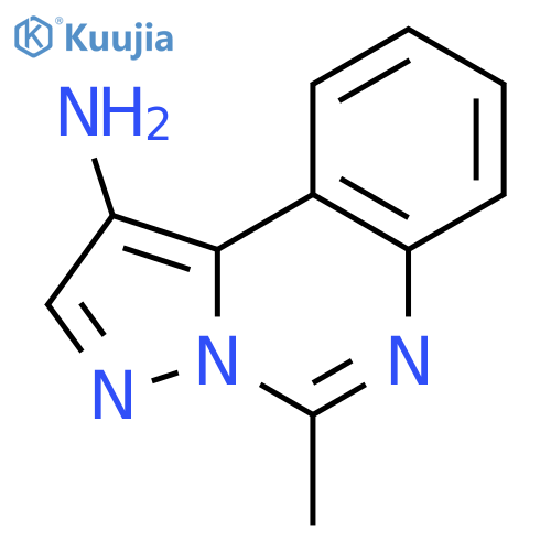 Pyrazolo[1,5-c]quinazolin-1-amine, 5-methyl- structure