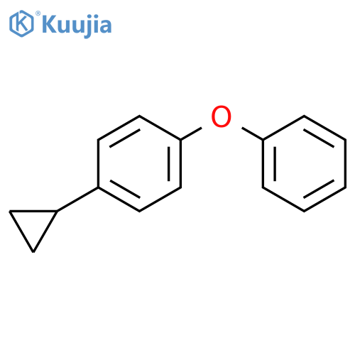 1-Cyclopropyl-4-phenoxybenzene structure