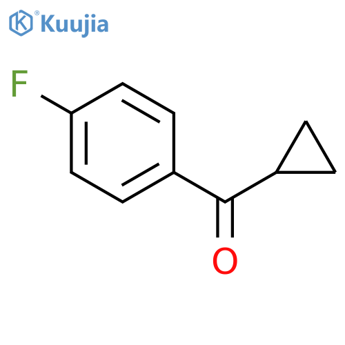 Cyclopropyl(4-fluorophenyl)methanone structure