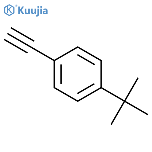 4-(Tert-butyl)phenylacetylene structure