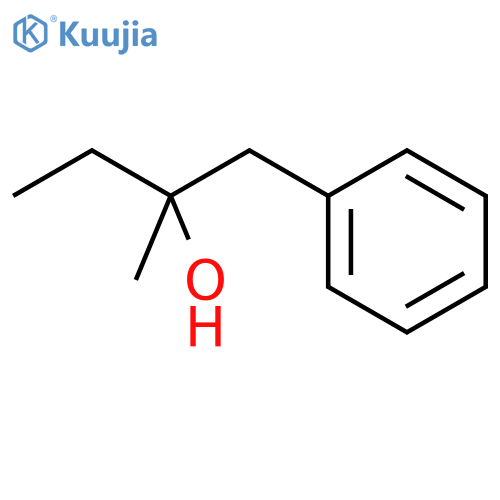 2-Methyl-1-phenyl-2-butanol structure