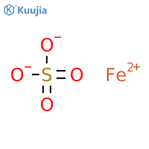 Ferrous sulfate structure